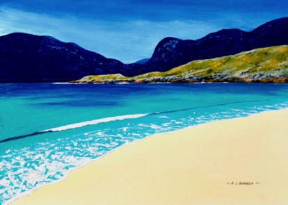 Luskentyre
Image 15" x 10"
Mount 22" x 18"
Mounted £110. Framed £175 Luskentyre
Image 15" x 10"
Mount 22" x 18"
Mounted £110. Framed £175