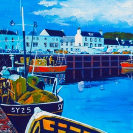 Stornoway harbour
Image 6" x 6"
Mount 11" x 11"
Mounted £30