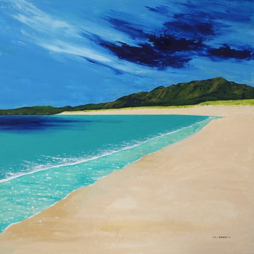 Reef Beach
24" x 24"
Acrylic on canvas
Framed
£2395 Reef Beach
24" x 24"
Acrylic on canvas
Framed
£2395