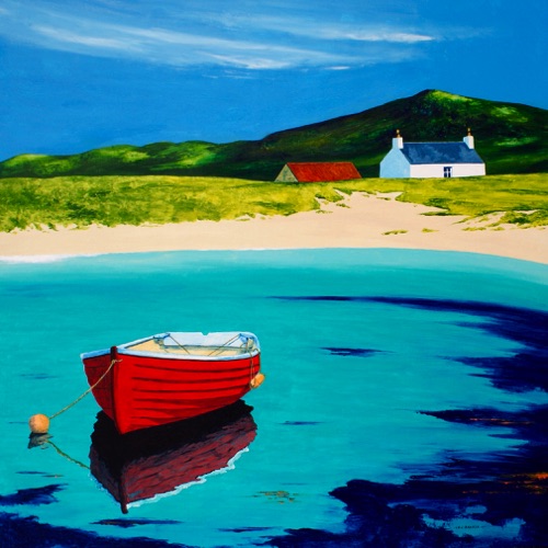 Kneep, Uig
30" x 30"
Acrylic on board
Framed
£3495 Kneep, Uig
30" x 30"
Acrylic on board
Framed
£3495
