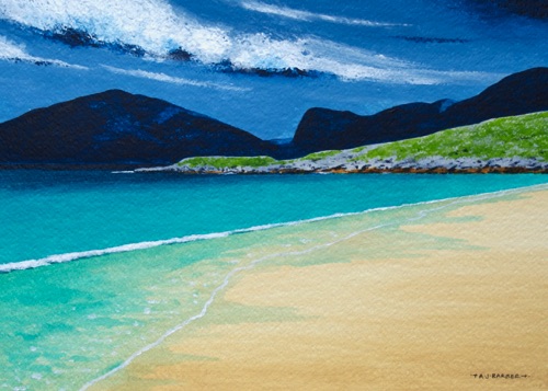 Luskentyre cloud
15" x 11"
Acrylic
Mounted and framed to 20" x 16"
SOLD