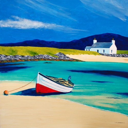 Low tide - Timsgarry, Uig
24" x 24"
Acrylic on canvas
Framed
£2595