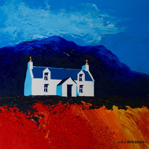 The old croft
7" x 7"
Acrylic
Mounted and framed to 11" x 11"
£350 The old croft
7" x 7"
Acrylic
Mounted and framed to 11" x 11"
£350