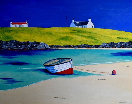 Incoming tide, Uig Sands
29" x 23"
Acrylic on canvas
Framed
&pound;2850