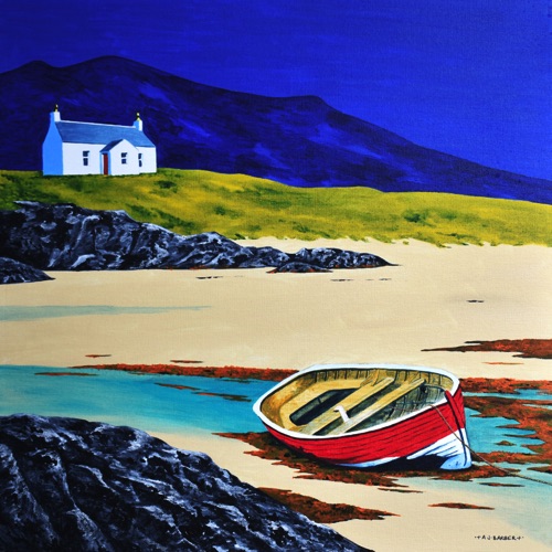 Beached
20" x 20"
Acrylic on board
Framed
£1750 Beached
20" x 20"
Acrylic on board
Framed
£1750