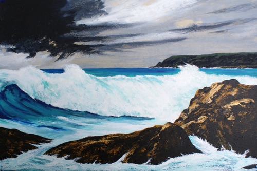 Breaker - Port of Ness
23" x 16"
Acrylic
Mounted and framed to 31" x 24"
£1525 Breaker - Port of Ness
23" x 16"
Acrylic
Mounted and framed to 31" x 24"
£1525