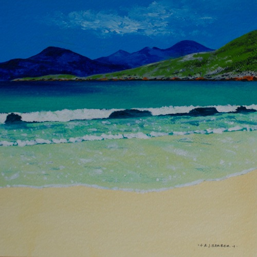 Harris wave
12" x 12"
Acrylic
Mounted and framed to 18" x 18"
£595