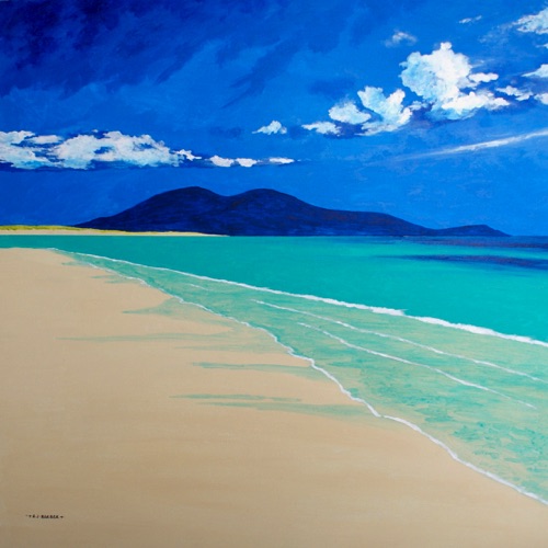 Scarista Beach
24" x 24"
Acrylic on board
Framed
£2395 Scarista Beach
24" x 24"
Acrylic on board
Framed
£2395