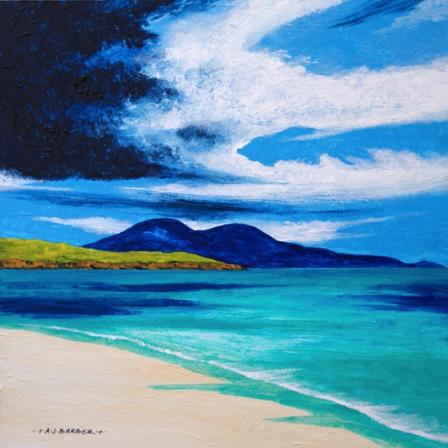 Gathering cloud - Harris
12" x 12"
Acrylic on board
Framed
£650