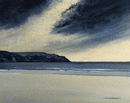 Fading light - Cliff Beach
8" x 10"
Acrylic
Mounted and framed to 11" x 13"
&pound;425