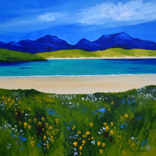 Machair Flowers - Uig Sands
14" x 14"
Acrylic
Mounted and framed to 18" x 18"
£795 Machair Flowers - Uig Sands
14" x 14"
Acrylic
Mounted and framed to 18" x 18"
£795
