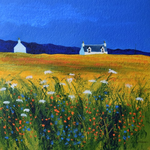 Wildflower crofts
12" x 12"
Acrylic
Mounted and framed to 18" x 18"
£595 Wildflower crofts
12" x 12"
Acrylic
Mounted and framed to 18" x 18"
£595