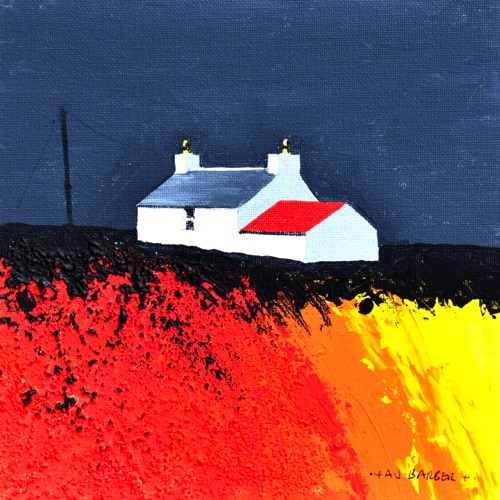 The old croft
8" x 8"
Acrylic on canvas board
Framed
&pound;395