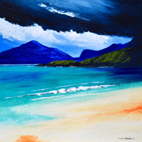 Luskentyre Light
12" x 12"
Acrylic
Mounted and framed to 18" x 18"
£595 Luskentyre Light
12" x 12"
Acrylic
Mounted and framed to 18" x 18"
£595
