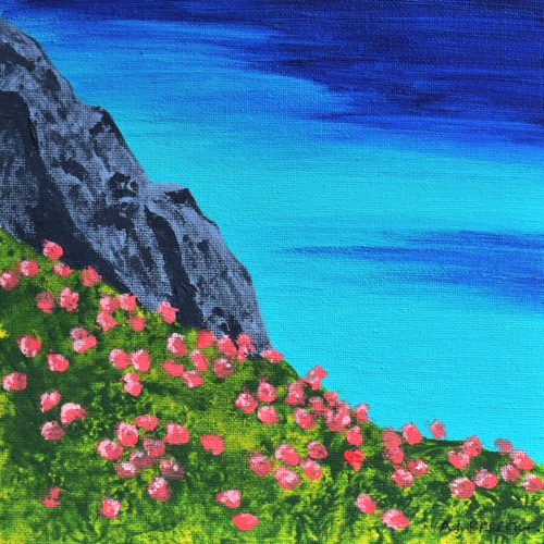 Sea pinks
8" x 8"
Acrylic on canvas board
Framed
&pound;395