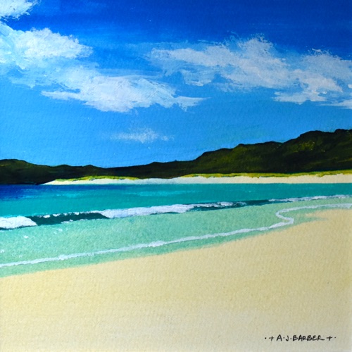 Reef Beach
7" x 7"
Acrylic
Mounted and framed to 11" x 11"
£350 Reef Beach
7" x 7"
Acrylic
Mounted and framed to 11" x 11"
£350